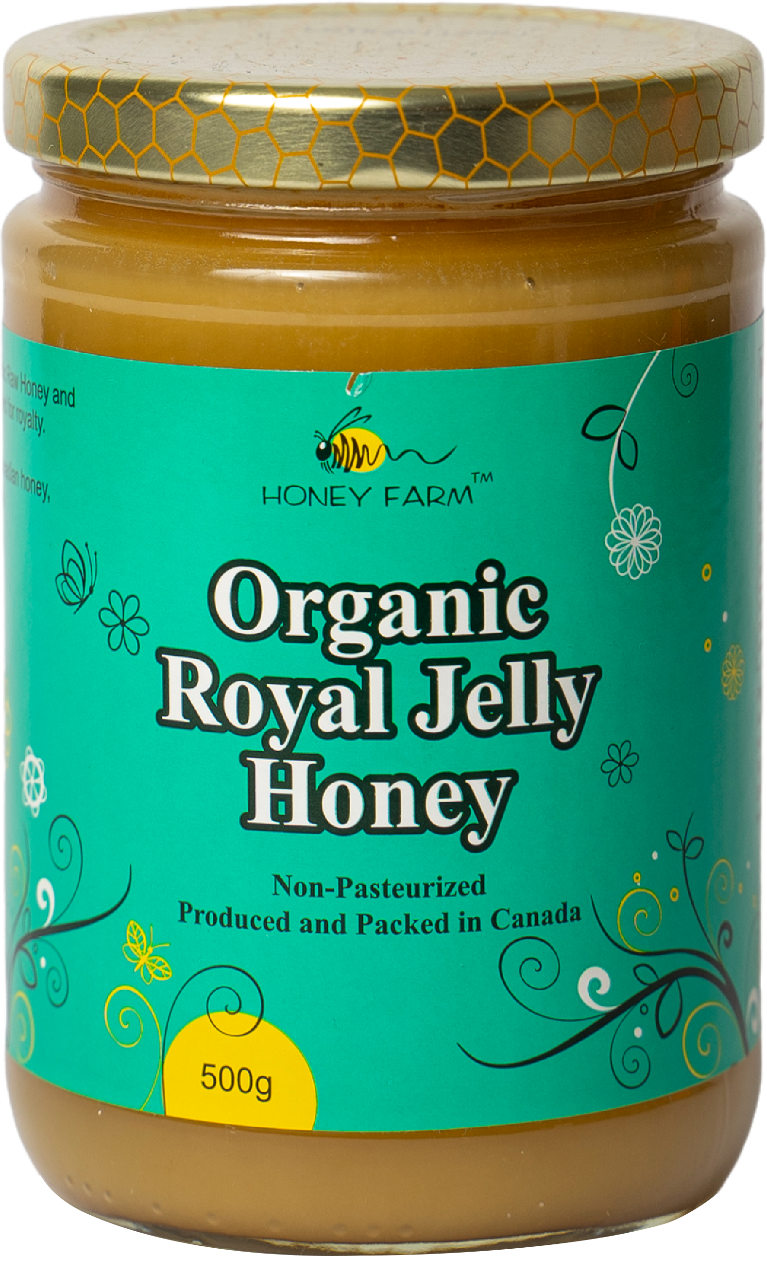 Organic Royal Jelly Honey 500g