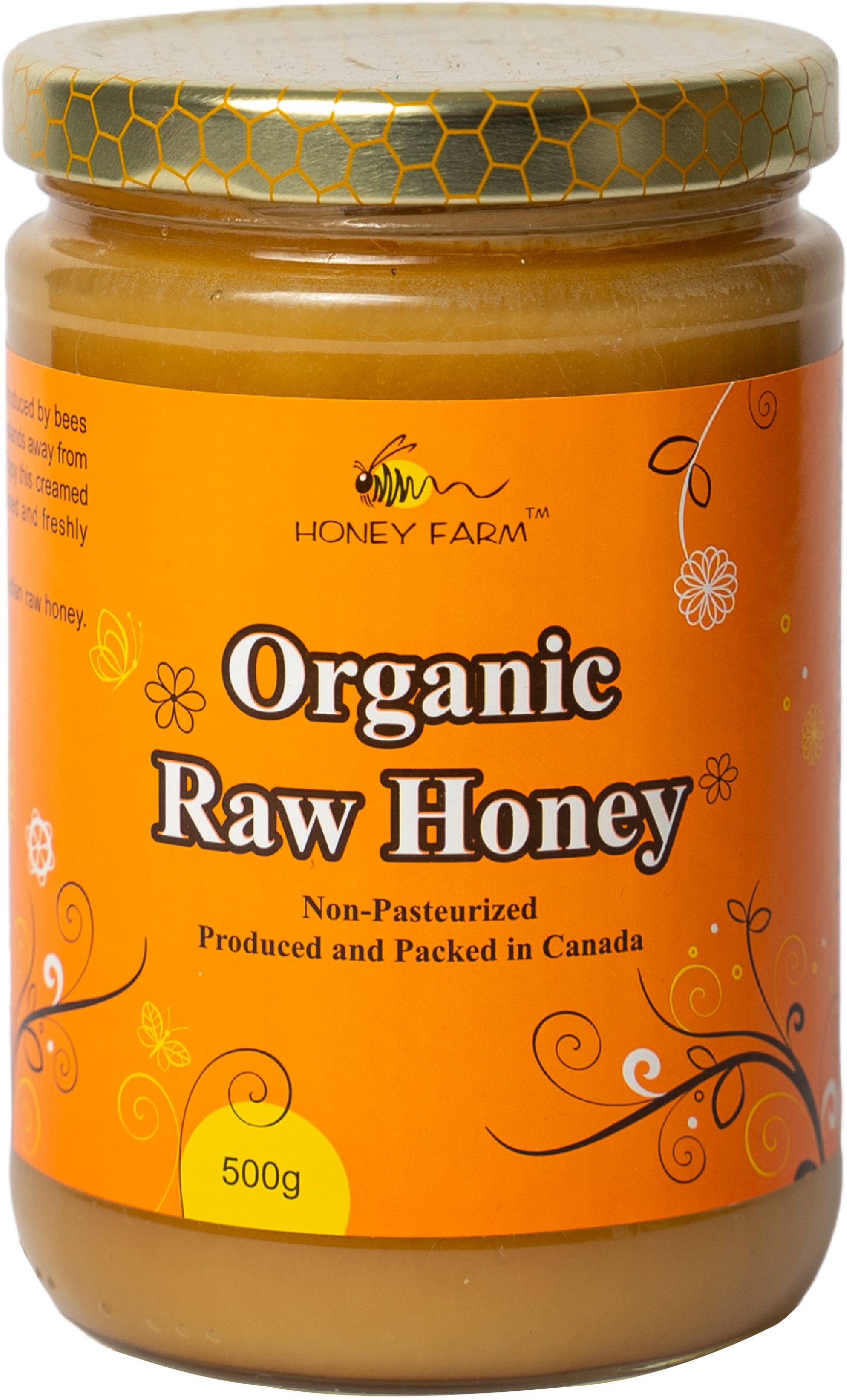 Organic Raw Honey 500g