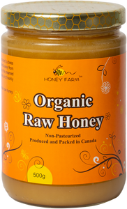 Organic Raw Honey 500g